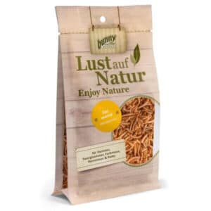 bunny Assortiment de vers friandise pour hamsters, hamsters nains, souris colorées, gerbilles et rats