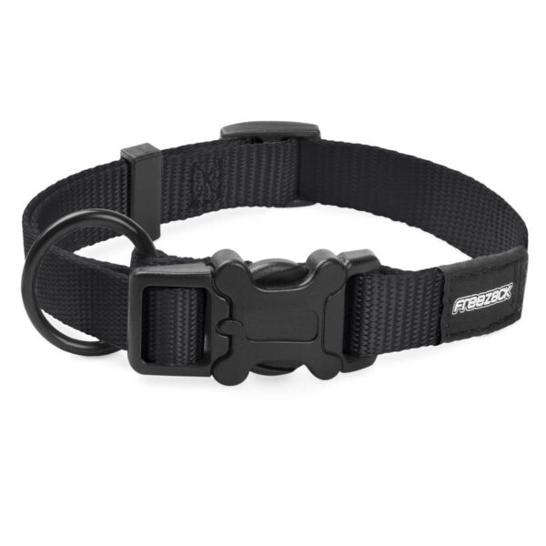 Freezack Collier pour chien Basic Uni noir