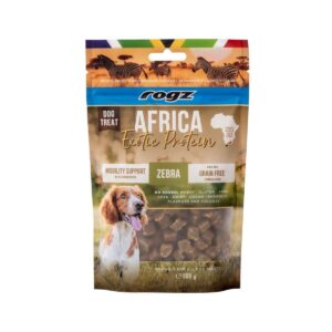 rogz Africa Exotic Mobility Support zèbre friandise pour chiens