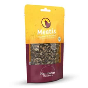Herrmann’s Meatis Bio poulet au millet friandise pour chiens