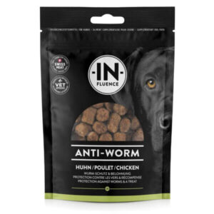 In​-​Fluence Anti​-​Worm Snack produit antiparasitaires pour chiens