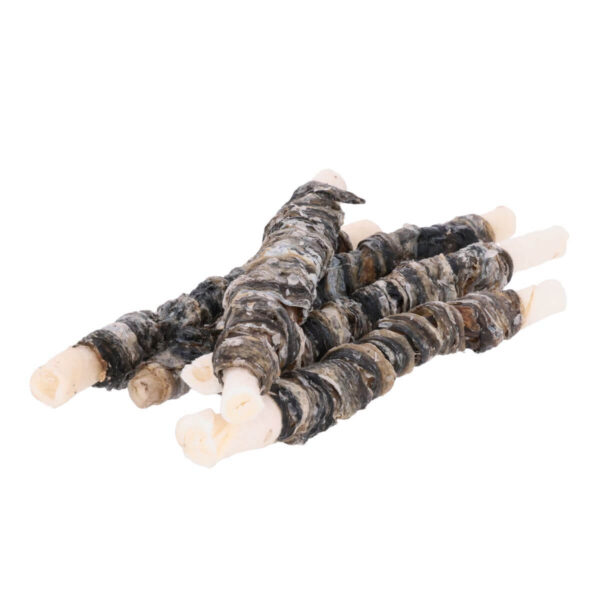bePure Bâtonnet de peau brute avec peau de morue article à mâcher pour chiens