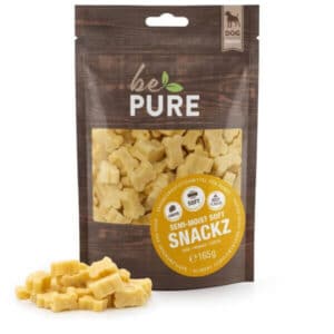 bePure Semi​-​Moist Soft Snackz au fromage aliment semi​-​humide pour chiens