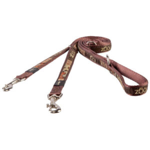rogz Fancy Dress Mocha Bone laisse pour chiens