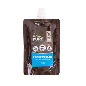 bePure Crème Parfait saumon friandise pour chiens