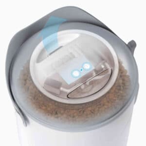Catit PIXI Smart bac à croquettes intelligent conteneur d’aliment pour chats et chiens