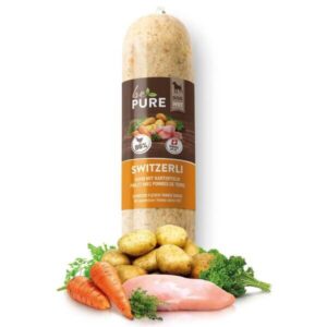 bePure Switzerli au poulet et aux pommes de terre aliment humide pour chiens