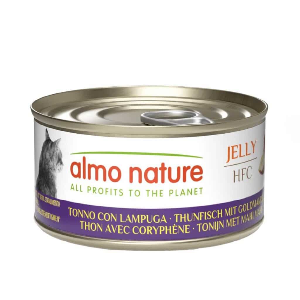 Almo Nature HFC Jelly Thon avec Dorade Coryphène aliment humide pour chats
